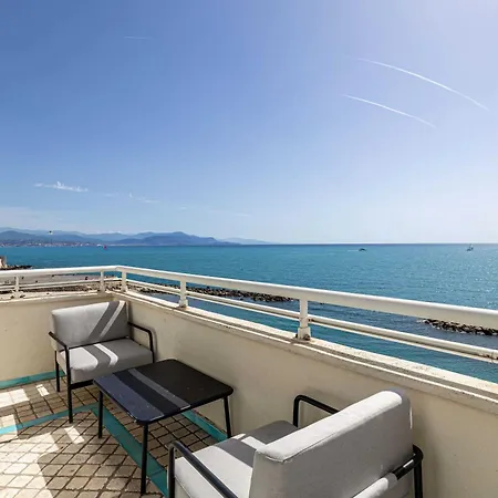 Magnificient 2 Bedroom Flat Sea View - - Centre 앙티브